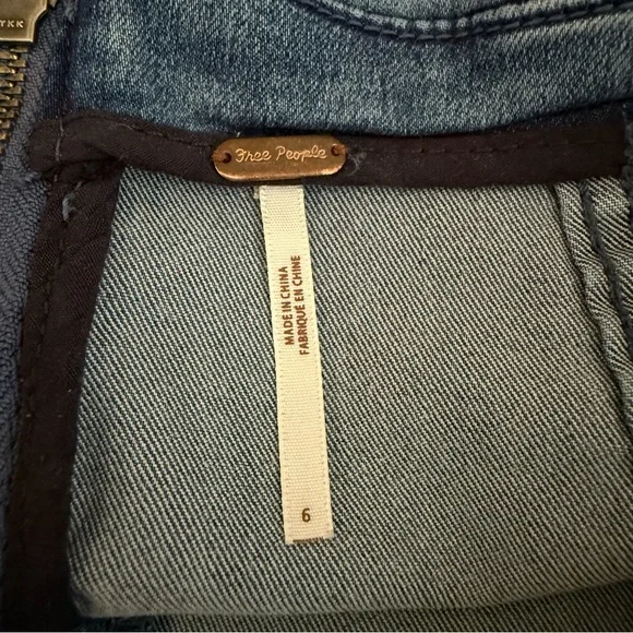 Free people mini skirt size 6 - Picture 7 of 8